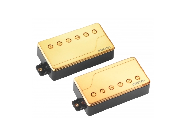 Fishman Fluence Classic Humbucker Set, Gold, (PRF-CHB-SG2) 